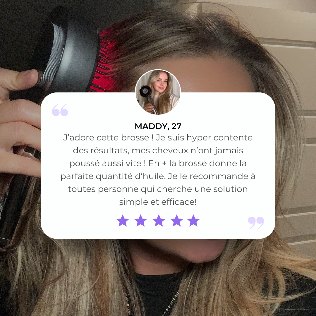 HairGlow 2.0 - Stimulation, Soin, et Éclat